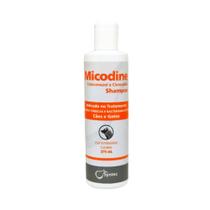 Shampoo Micodine 225ml - Cães e Gatos 225ml Syntec