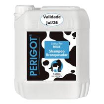 Shampoo Milk Branqueador 5 Litros Perigot Cães Gatos Pet