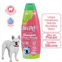 Shampoo Morango Cães 700ml Avipet
