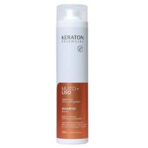 Shampoo Muito + Liso 300ml - Keraton Essencial Shampoo Muito + Liso 300ml - Keraton Essencial