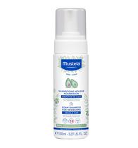 Shampoo Mustela Cradle Cap Foam para Recém-Nascidos (150ml) - Sem Perfume