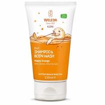 Shampoo Natural 2 Em 1 Infantil Sabonete De Laranja 150 Ml Weleda