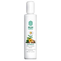 Shampoo Natural de Camomila e Calêndula Cabelos Claros e Loiros 240ml Multi Vegetal