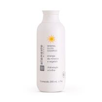Shampoo Natural Gloss Argila Branca para Todos os Tipos de Cabelo 200ml Elemento Mineral