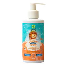 Shampoo Natural Infantil Verdi Natural 200ml Lavanda Laranja Doce e Pantenol Vegano Suave para Crianças