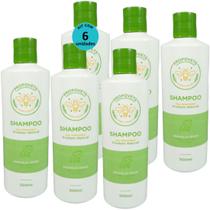 Shampoo Natural Propovets Própolis Verde Cães Gatos Equinos 500ml Kit Com 6 Unidades