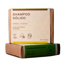 Shampoo Natural Vegano em barra - Cabelo normal a oleoso