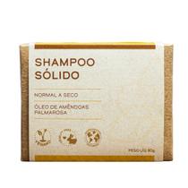 Shampoo Natural Vegano em barra - Cabelo normal a seco