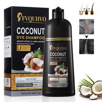 Shampoo NCEPROHR Tintura de coco para cabelos castanhos 500mL 3 em 1