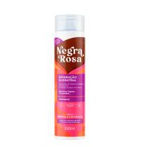 Shampoo Negra Rosa Reparação Queratina 300ml