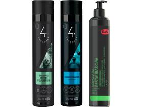 Shampoo Neutro 250ml + Cond. 250ml + Máscara Restauradora 230g - Ibasa Shampoo Neutro 250ml + Cond. 250ml + Máscara Restauradora 230g - Ibasa