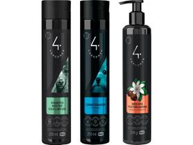 Shampoo Neutro 250ml + Cond. 250ml + Máscara Texturizadora 230g - Ibasa Shampoo Neutro 250ml + Cond. 250ml + Máscara Texturizadora 230g - Ibasa