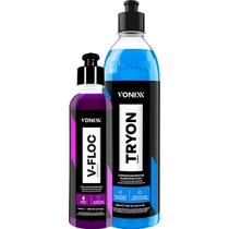Shampoo Neutro Concentrado V Floc Condicionador de Plasticos 3 em 1 Tryon Vonixx