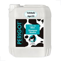 Shampoo Neutro Milk 5 Litros Perigot Cães Gatos Pet