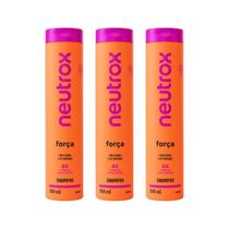 Shampoo Neutrox 300Ml Força - Kit C/3Un Shampoo Neutrox 300Ml Força - Kit C/3Un