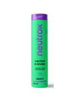 Shampoo Neutrox Cachos e Ondas 300ml D-Pantenol Biotina Manteiga de Karité 72h Definição Shampoo Neutrox Cachos e Ondas 300ml D-Pantenol Biotina Manteiga de Karité 72h Definição