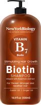 Shampoo New York Biology Biotina para o crescimento do cabelo 500mL Shampoo New York Biology Biotina para o crescimento do cabelo 500mL