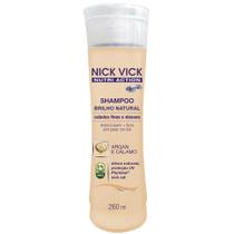 Shampoo Nick Vick Nutri Brilho Natural 260ml - Nick & Vick