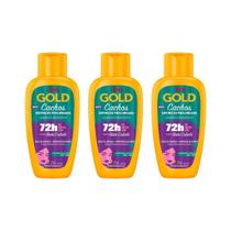 Shampoo Niely Gold 275Ml Cachos Definiçao Prolongada- 3Un