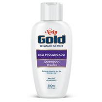 Shampoo Niely Gold Liso Prolongado Orquídea - 300ml