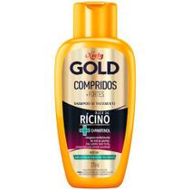Shampoo Niely Gold Óleo de Rícino + D-Pantenol Compridos + Fortes 275ml