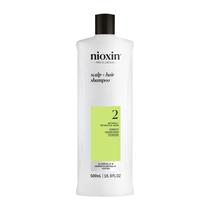 Shampoo Nioxin System 2 Limpador para cabelos naturais 500mL
