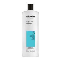 Shampoo Nioxin System 3 Cleanser para cabelos tingidos 500mL