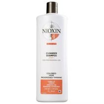 Shampoo Nioxin System 4 1000ml para Cabelos Coloridos