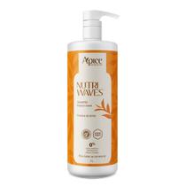 Shampoo Nutri Waves Limpeza Suave 1L - Apice Cosméticos