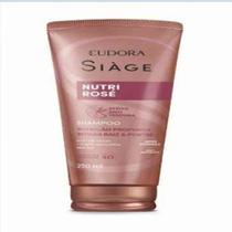 Shampoo Nutrição e Reparação 250ml Eudora Siàge Nutri Rosé Anti-tesoura Vegano Shampoo Nutrição e Reparação 250ml Eudora Siàge Nutri Rosé Anti-tesoura Vegano