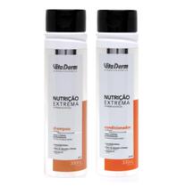 Shampoo Nutrição Extrema Vita Derm 300ml e Condicionador Nutrição Extrema Vita Derm 300ml
