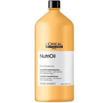 Shampoo NutriOil Serie Expert 1 Litro Loreal Cabelos 4x Mais Nutridos Macios e Brilhantes com Óleo de Coco
