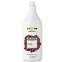 Shampoo Nutritive Yellow Argan 1,5 litro Alfaparf Nutrição Brilho Força e Hidratação para Cabelos Secos