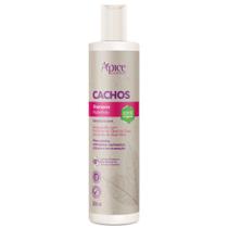 Shampoo Nutritivo Cachos Apse Limpeza Suave Vegano Cabelo Sem Sulfato 300ml