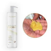 Shampoo Nutritivo Profissional Com Óloes Essenciais Para Cabelos Secos Ação Nutritiva Hidratante Revitalizante Livre de Sal e Parabenos Victorine