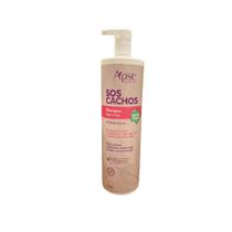 Shampoo nutritivo sos cachos 1000ml - apse - 100% vegano