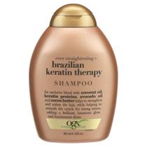 Shampoo OGX Ever Straightening + Queratina Brasileira 385mL Shampoo OGX Ever Straightening + Queratina Brasileira 385mL