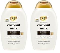 Shampoo OGX Leite de Coco Nutritivo 384mL (pacote com 2)