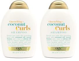 Shampoo OGX Quenching + Coconut Curl-Defining 385 ml (pacote com 2)