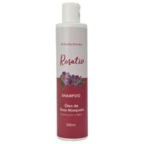 Shampoo Óleo de Rosa Mosqueta Rosativ Abelha Rainha 300ml - Hidratação e Brilho Shampoo Óleo de Rosa Mosqueta Rosativ Abelha Rainha 300ml - Hidratação e Brilho