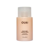 Shampoo OUAI, hidratante espesso com queratina, tamanho de viagem, 90 ml Shampoo OUAI, hidratante espesso com queratina, tamanho de viagem, 90 ml