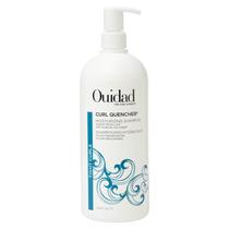 Shampoo Ouidad Curl Quencher Hidratante 1L para cachos apertados