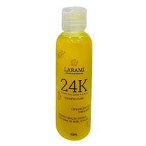 Shampoo Ouro 24K Miniatura 60ml- Larami Profissional Shampoo Ouro 24K Miniatura 60ml- Larami Profissional