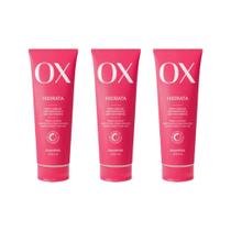 Shampoo Ox 200Ml Hidrata - Kit Com 3Un