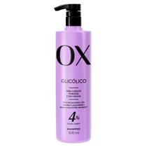 Shampoo OX Glicólico 4% Glicolic Complex Cabelos Porosos e Sem Brilho 400ml Shampoo OX Glicólico 4% Glicolic Complex Cabelos Porosos e Sem Brilho 400ml