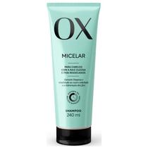 Shampoo OX Micelar Cabelos Com Raiz Oleosa E Ressecados 240ml - OX Cosméticos