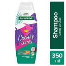 Shampoo Palmolive Cachos Livres Extrato de Coco 350mL