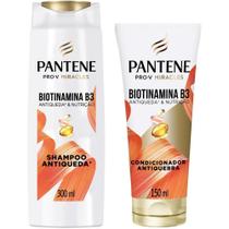 Shampoo Pantene 300ML+Condicionador 150ML Biotinamina B3