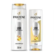 Shampoo Pantene Liso Extremo 350ml + Condicionador 175ml Shampoo Pantene Liso Extremo 350ml + Condicionador 175ml