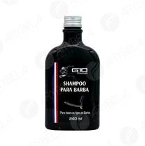 Shampoo para barba 240ml - g10 premium